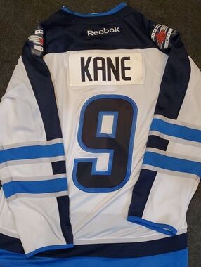 NHL Authentic Reebok Winnipeg Jets Away Evander Kane Jersey...🏒